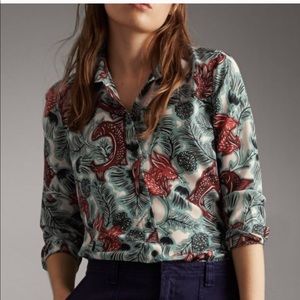 BURBERRY BEASTS BLOUSE